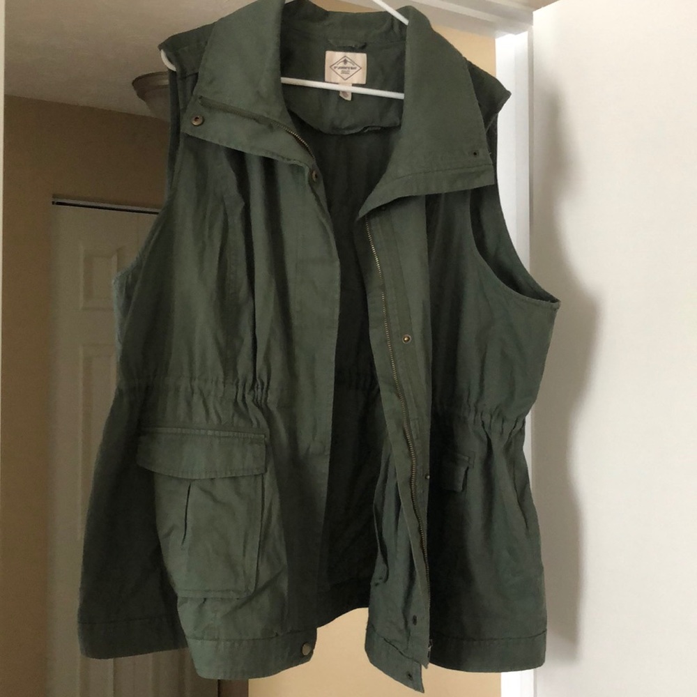 Green Utility Vest
